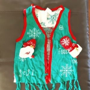 New Ugly Christmas Vest